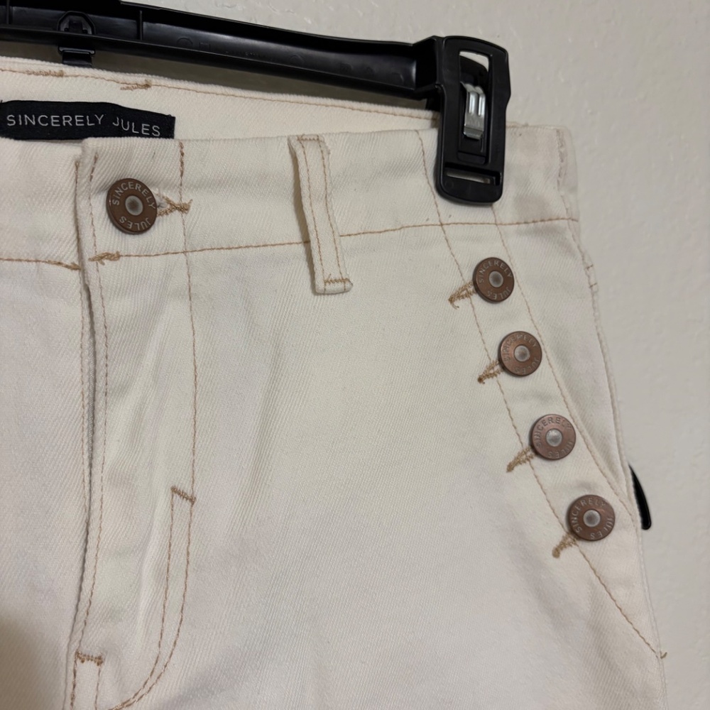 Sincerely Jules white jeans